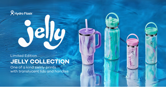 日本限定サイズも！海の世界を閉じ込めた「Jelly Collection」。Hydro Flask(R)(ハイドロフラスク)より限定モデルが新しく登場！