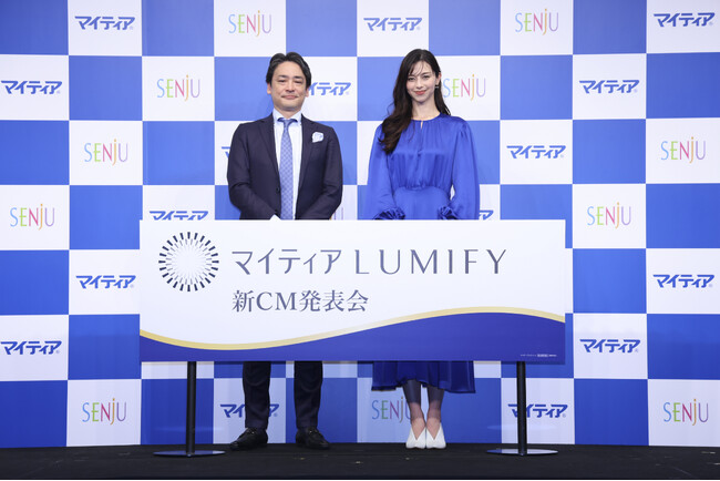 中条あやみさんご登壇！凛とした表情の裏には関西弁!?中条さんが語る撮影の裏話も ～「マイティアルミファイ」新CM発表会開催～