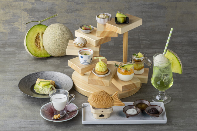 「和のメロンアフタヌーンティー」をファンケルのレストラン「創作料理 FANCL 令和本膳（東京銀座）」にて4月25日から販売開始