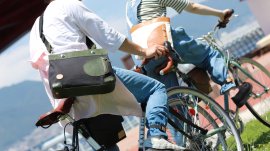 自転車のカバン 自転車のカバン