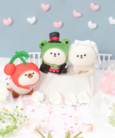 【アパレル専門店コックス】ビジョンフリーゼのマスコット「PLUFFY」より【LBC限定】ブライダルモチーフの着せ替えアイテムが登場！