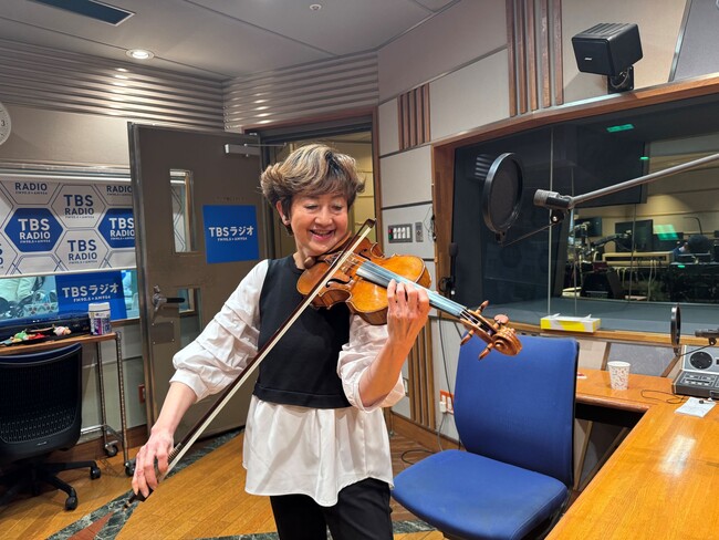 4月20日（日）と27日（日）放送の『コシノジュンコMASACA』　ゲストは、ヴァイオリニストの大谷康子さん。