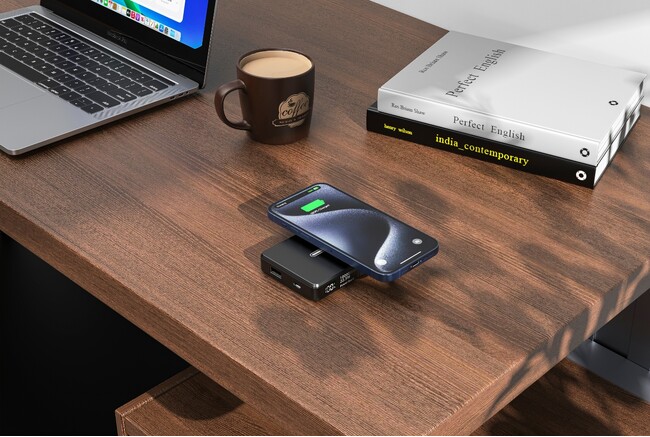 大好評！超高性能準固体モバイルバッテリー　　　　　　　HAMAKEN WORKSよりワイヤレス充電対応モデルが新発売！