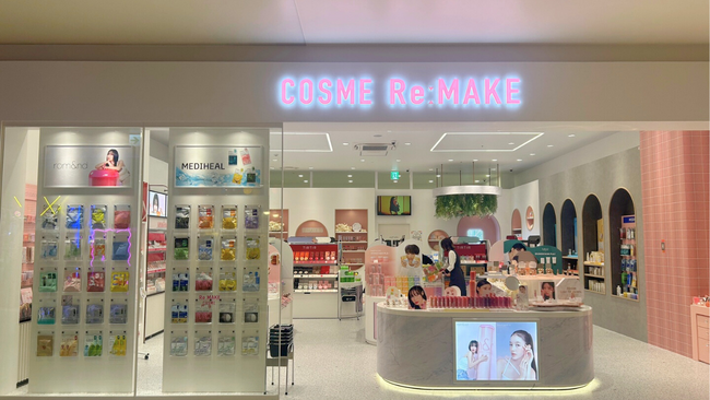 〈東海エリア初出店〉韓国コスメショップ「COSME Re:MAKE」　11店舗目 【ららぽーと安城店】が4月18日（金）グランドオープン！