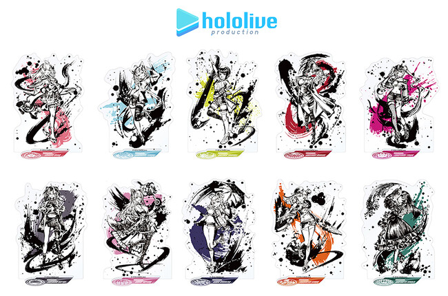 「ホロライブプロダクション」所属VTuberのさくらみこさん、白上フブキさんたち10名の描き起こしイラストを使用した新作グッズが4月30日発売！
