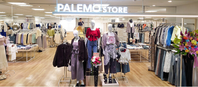 東北エリア初出店！パレモ主力3ブランドがS-PAL郡山に集結！『PALEMO STORE エスパル郡山店』4/18(金)NEW OPEN！！