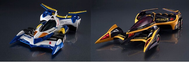 『サイバーフォーミュラコレクション-Heritage Edition-』シリーズに、「スーパーアスラーダAKF-11」「エクスペリオンZ/A-8 ナイト・シューマッハ機」が登場。