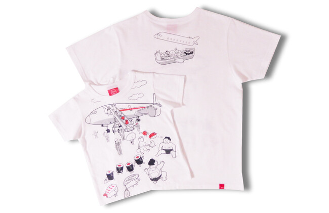 TシャツのOJICOから飛行機モチーフの新作が登場！4月20日(日)より羽田空港限定バージョンを先行で発売