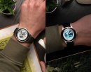 Super-LumiNova の青い蓄光 Super-LumiNova の青い蓄光