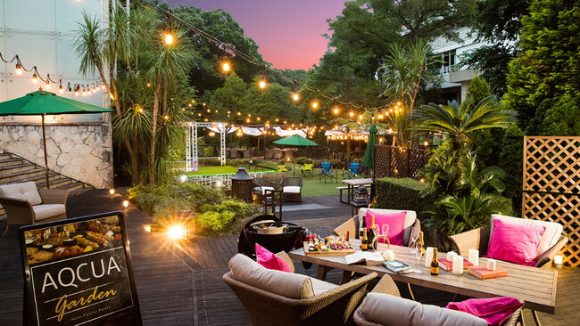 上質なひとときを叶える、新緑と水辺のガーデンレストラン『AQCUA GRILL GARDEN』が茨城県ひたちなか市にNEW OPEN！