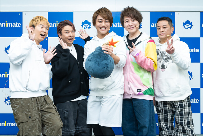 岩田光央さん、置鮎龍太郎さん、河本啓佑さん、米内佑希さん、代永翼さんが『スーパーボンバーマン Ｒ ２』でお客様と対決！「animate game fight!!」アフターレポート
