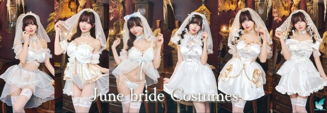 花嫁コスチュームがリニューアル＆新作登場！新たな魅力を纏って