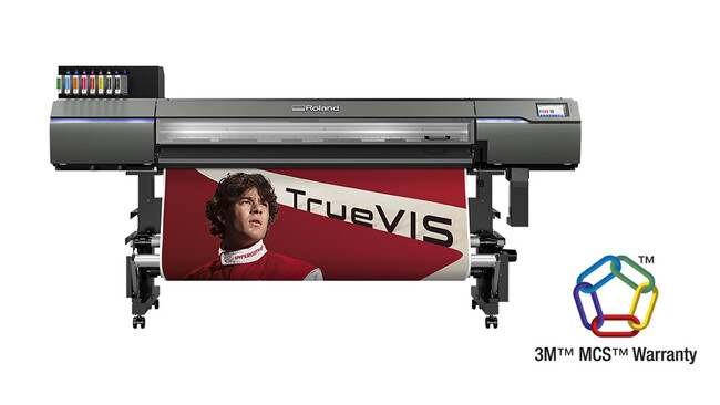 TrueVIS XP-640と専用インクが3M(TM) MCS(TM) 保証プログラムに対応