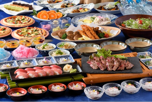 愛媛県の食材をふんだんに使用した料理がビュッフェに登場！ 休暇村瀬戸内東予「愛ある愛媛のおもてなしビュッフェ～夏～」6月1日より提供開始