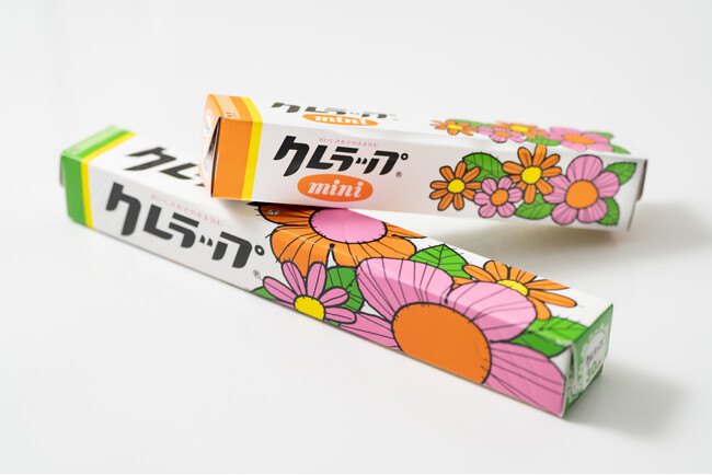 【オンライン限定】クレラップ花柄パッケージが復刻!「復刻版レトロクレラップ」新発売