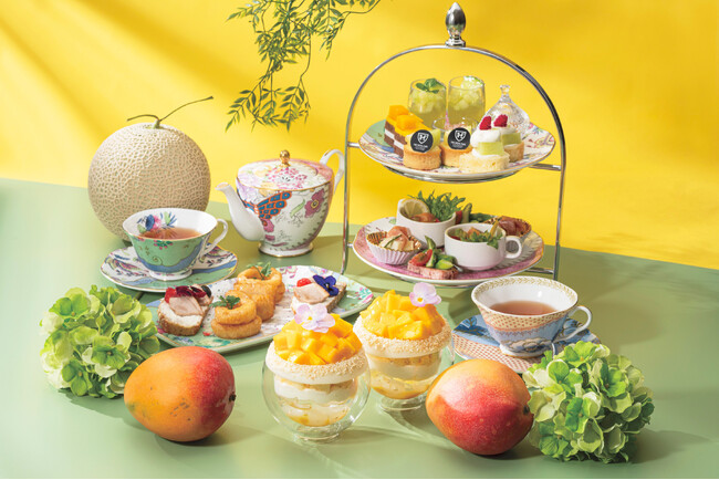 AFTERNOON TEA with “SIROCCO”「マンゴー＆メロン」／ザ ロイヤルパークホテル アイコニック 東京汐留