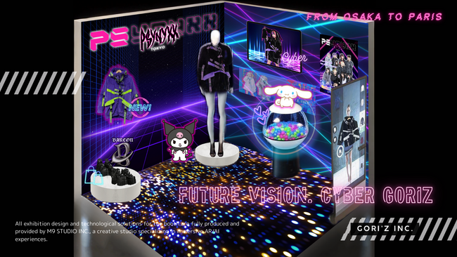 株式会社GORI'Z、JAPAN EXPO PARISに初参加　世界最高峰AI×ARが生み出す「Cyber PSYNYXX」が世界最先端のファッション体験を提供