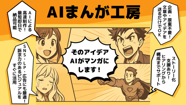 【7日連続 新サービスリリース 第２弾】「アイデアはある。でも描けない」時代は終わり。AIが、あなたの世界観を“動かす”時代へ。