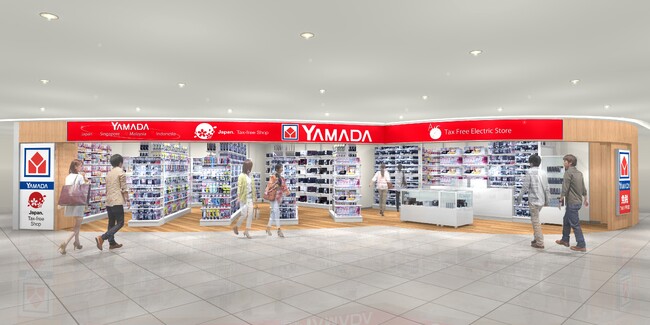 「YAMADA TAX FREE 成田空港第 1 ターミナル店」2025 年 4 月 25 日（金）オープン