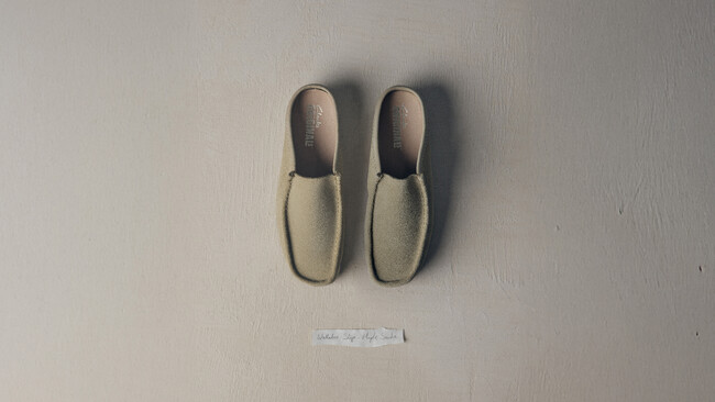 クラークス オリジナルズから新作「Wallabee Slip（ワラビースリップ）」登場