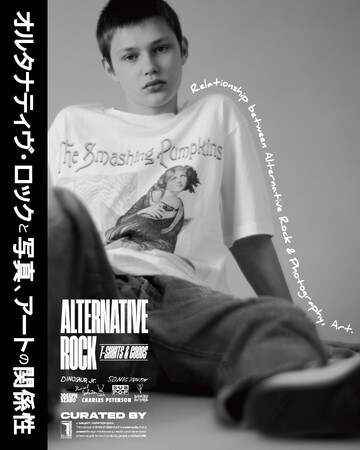 FREAK’S STORE渋谷併設ギャラリー「OPEN STUDIO」 企画90年代を代表するオルタナティブ・ロックと写真、アートの関係性を紐解きながら楽しめるTシャツを4月26日(土)より発売。