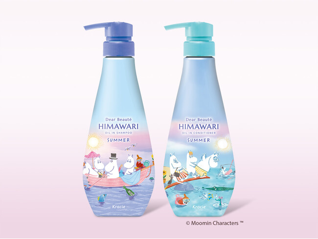 ～「ムーミン」コラボで初夏のヘアケアがもっと楽しくなる２種数量限定発売！～「ディアボーテ HIMAWARI」から「ムーミン サマー」と「ムーミン ネモフィラバレー」