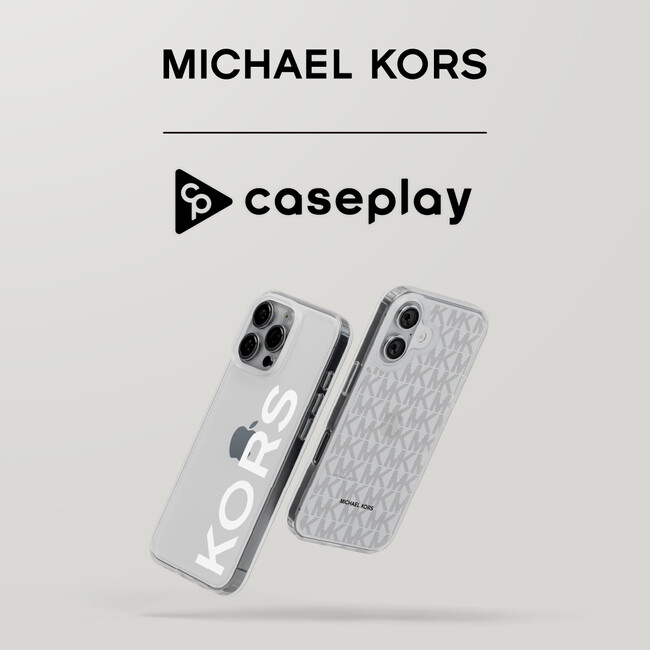 caseplayからラグジュアリー・アクセサリー＆レディ トゥ　ウェアのデザイナーとして知られるマイケル・コースによるブランド「MICHAEL KORS」のスマートフォンアクセサリーが登場！