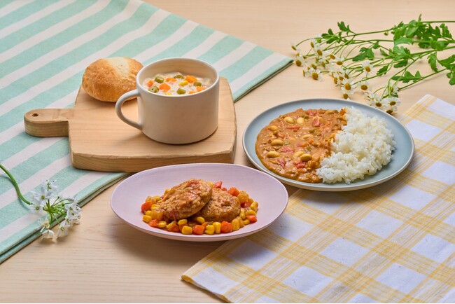 電子レンジで温めるだけ！“こだわり”満点の冷凍幼児食「Kidslation(キッズレーション)」から豆腐ハンバーグやキーマカレーなどの人気メニューが新商品・リニューアル商品として登場！