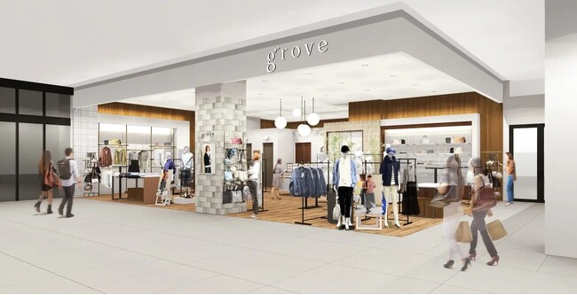 【grove】4月25日イオンモール釧路昭和、5月2日テラスモール松戸NEWオープン