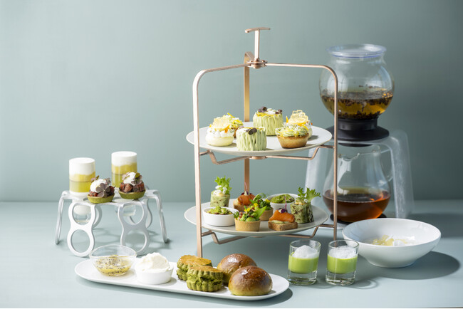 コートヤード・バイ・マリオット福井　Green Teaアフタヌーンティー　～ 初夏のさわやかな風とともに ～