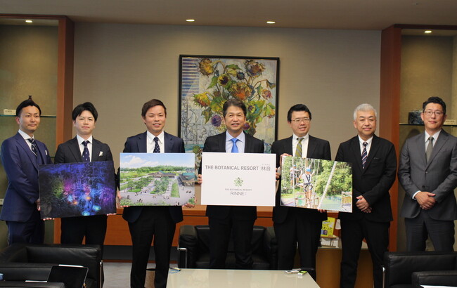 〈日本初“泊まれる体験型植物園”始動！新施設名を初公開〉新指定管理者株式会社ボタラシアンリゾートが茨城県知事を表敬訪問
