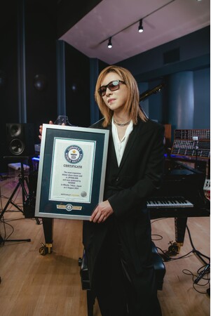 YOSHIKIのディナーショー ギネス世界記録(TM)︎認定　最も高額で完売したディナーショーチケット
