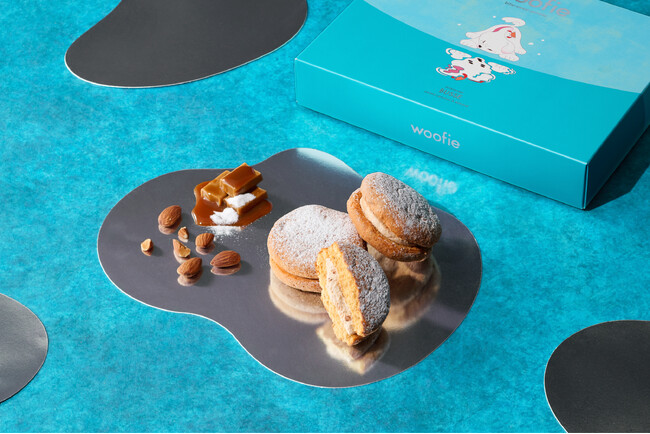 夏に食べたくなるのはコレ！沖縄宮古島の雪塩×キャラメル×ナッツのマリアージュ【woofie(ウーフィ)】 より、「ブッセ〔塩キャラメル＆アーモンド〕」5月1日新発売。