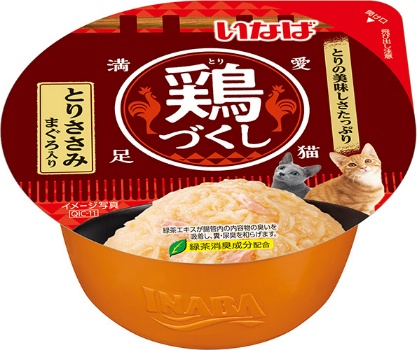いなばペットフード 猫ちゃん用フード「鶏づくし」のカップタイプが新発売!