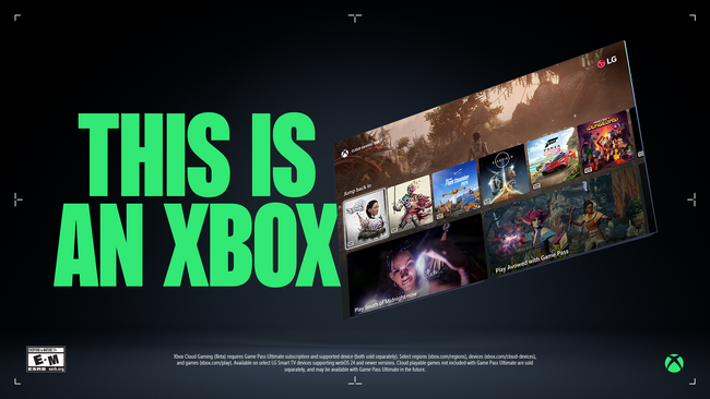 LGのテレビとスマートモニターが「Xbox Cloud Gaming（ベータ版）」に対応