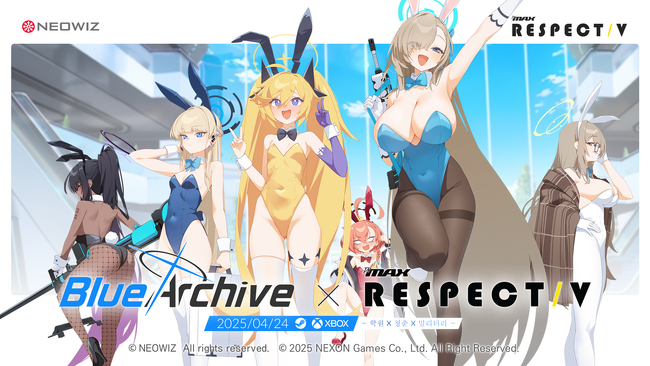 【NEOWIZ プレスリリース】『DJMAX RESPECT V』 人気ゲーム「ブルーアーカイブ」とのコラボ曲を発表！