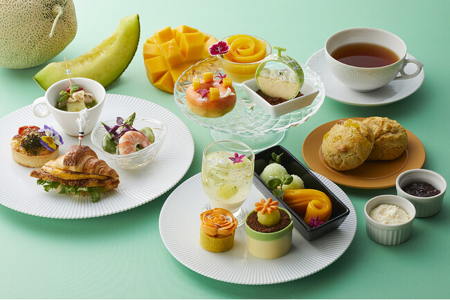 【スイスホテル南海大阪】マンゴー＆メロンで初夏を満喫！「Mango & Melon Sweets Garden Afternoon Tea」2025年5月1日（木）～6月30日（月）開催