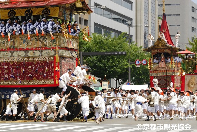 【夏の京都】一般非公開の“辻廻し席”で山鉾巡行を観覧できる、祇園祭の特別観覧席付きランチプランを今年も販売開始
