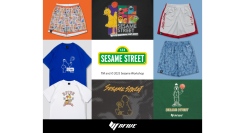バスケットボールウェアブランド「BFIVE」がセサミストリートデザインのバスケットボールウェアを販売開始！