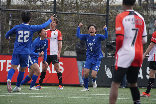 「選手権から世界へ」 オランダで海外チームに挑む日本高校サッカー選抜の欧州遠征に完全密着した「高校サッカー欧州遠征記2025」をCS放送日テレジータスで4/27(日)11:30から放送！