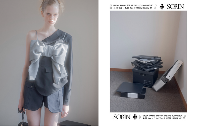 【SORIN (ソリン)】阪急うめだ本店にて期間限定POP UP STOREを開催！＜4月30日（水）～5月6日（火）＞