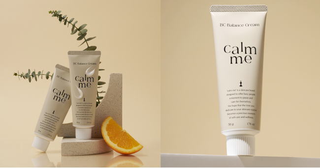 女性起業家が立ち上げた新スキンケアブランド「calm me」が誕生。忙しい日々に、自分と向き合うひとときを。
