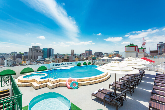 【ローズホテル横浜】夏季限定 屋上プール『#ROSEBEACHCLUB』5月17日(土)にオープン決定！