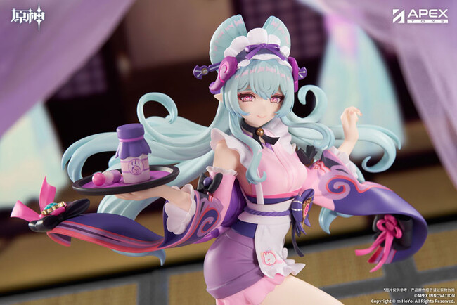 『原神』より、「夢見月瑞希・睦み合う綺羅の夢Ver.」フィギュアが登場。あみあみにて予約受付中。