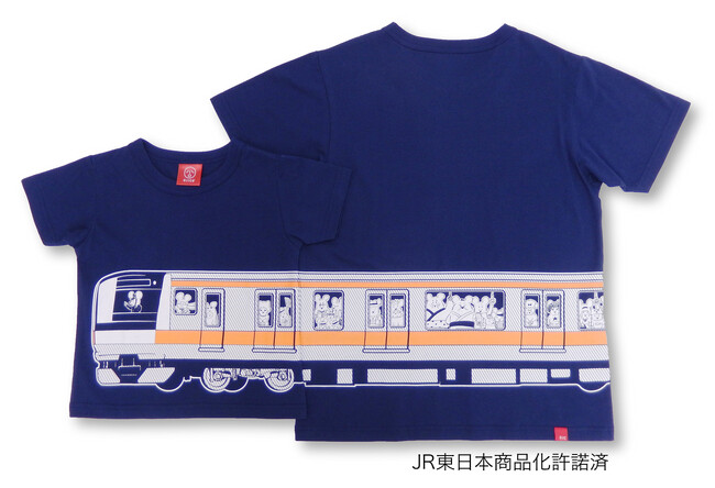 中央線×OJICOのTシャツが復刻登場！エキュート立川にて先行販売