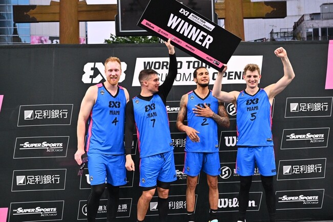 MIAMI(アメリカ)が、UTSUNOMIYA OPENERで2連覇！！MVPは得点ランキング2位のミッチ・ハーンが受賞