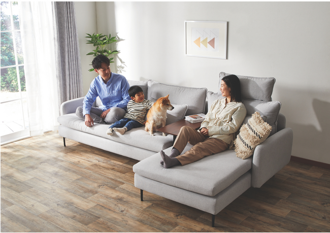 ゆったり座れる人気ソファ「MS01」に新ユニット登場！組合わせてさらに快適に！