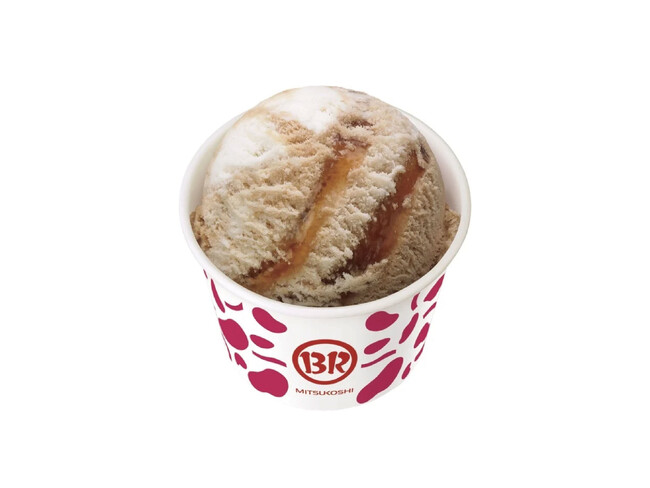 甘じょっぱいみたらし風味と上品な黒みつの相性抜群！コラボフレーバー 「黒みつ入り日本橋のみたらし」GW7日間限定『サーティワン三越』にて先行販売 5/9～全国にて販売