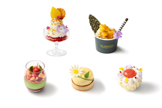【ザ・ペニンシュラ ブティック&カフェ】初夏の香りの新作スイーツメニューが登場!