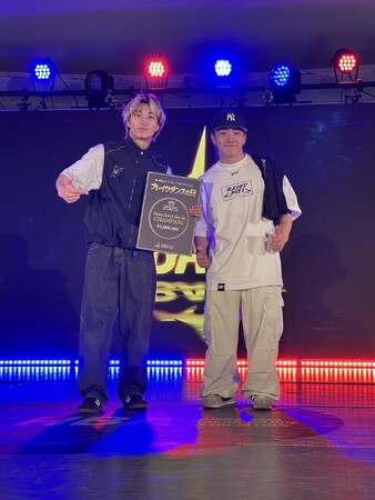 FNMD所属YU-KI・Taichi、広島発・国内最大級ブレイキンイベント『ブレイクダンスの日』2on2バトルで堂々の優勝 - 賞金100万円獲得